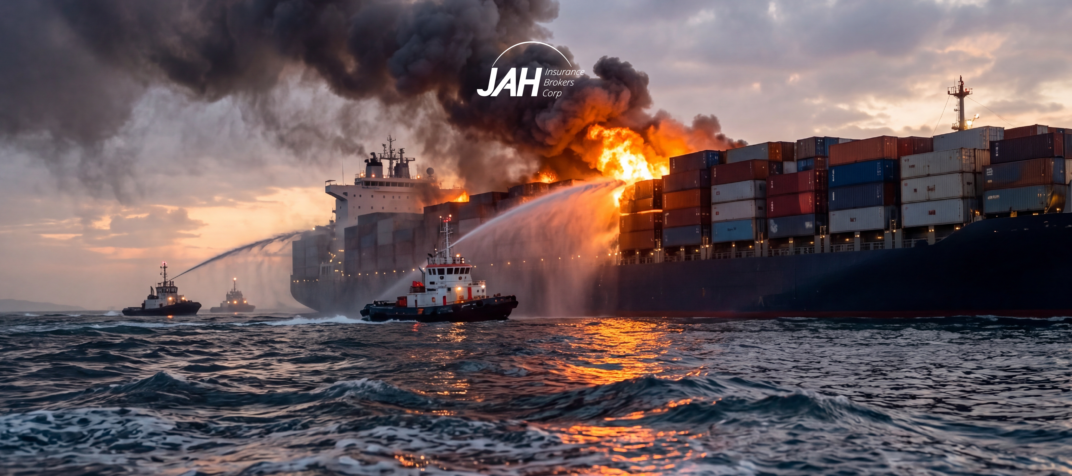 Incendio a bordo y avería gruesa: el caso del CMA CGM Petra 